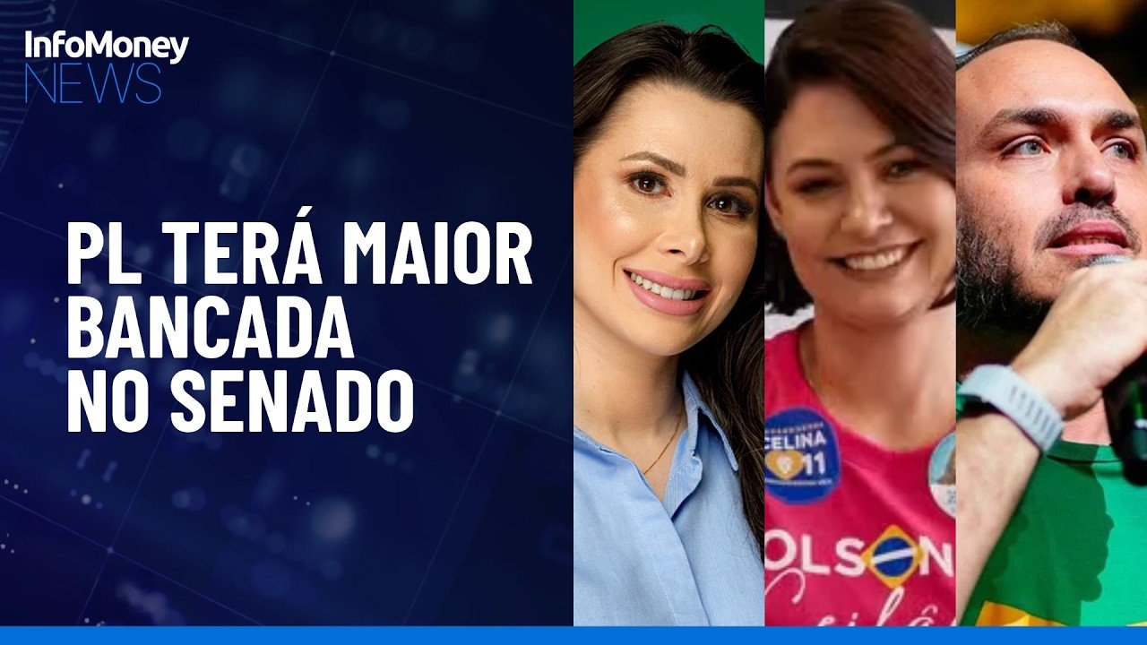 PL sai vencedor das urnas e terá maior bancada do Senado em 2027 | InfoMoney News