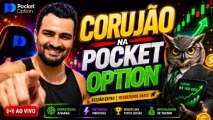 POCKET OPTION AO VIVO COM DINHO BARRET0 LIVE STREAM🔴🟡NAO ASSISTA🔴🟡