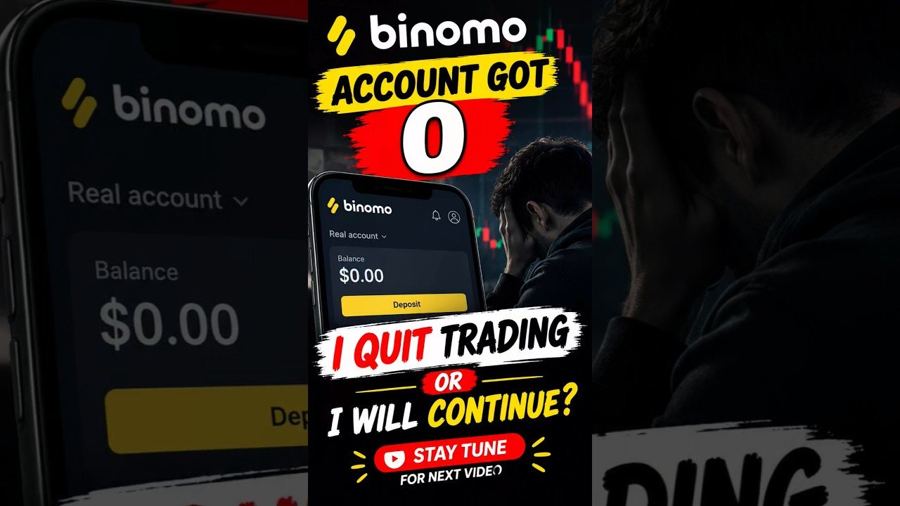 Trading Account 0 #binomo #binarytrading #trading