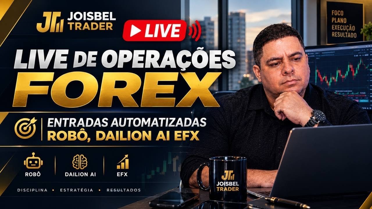 Transmissão ao vivo de JOISBEL TRADER OPERAÇÕES AÍ
