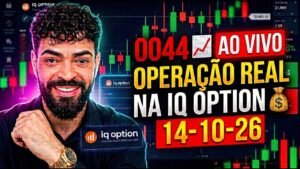 V-0044 📈 AO VIVO OPERAÇÃO REAL NA IQ OPTION 💰